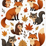 Animals & Wildlife - Sticker Sheet v55